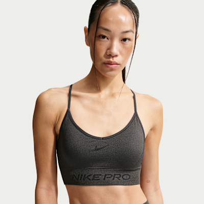 Seamless ディライト ハイネック ブラ NIKE公式】ナイキ プロ シームレス ウィメンズ ライトサポート